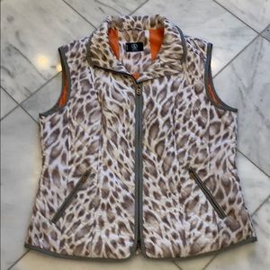 Bogner  -Sonia Bogner leopard vest